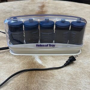 Helen of Troy Navy Hair Rollers Set Vintage